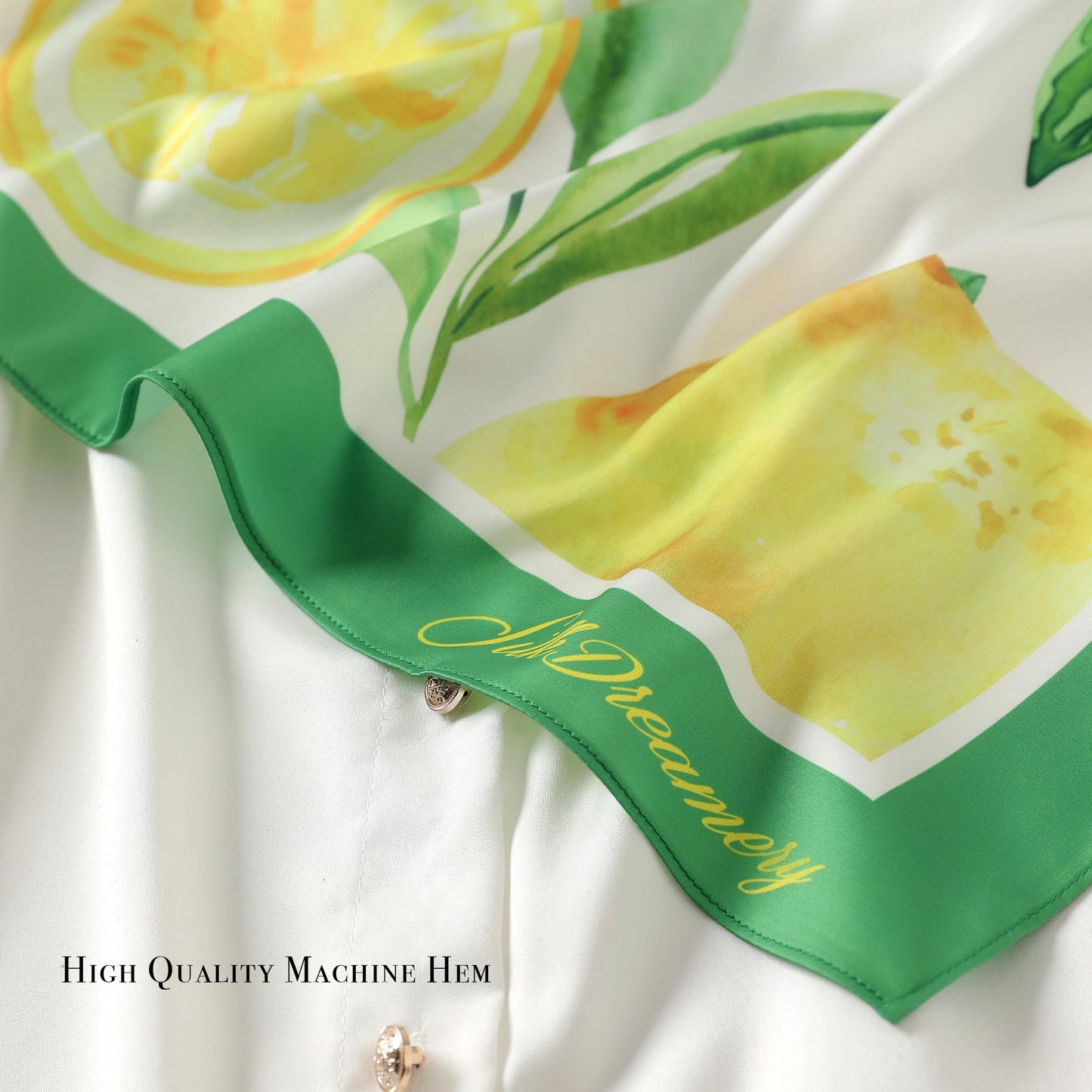 Custom Silk Wedding Scarf - Personalized Bridal Gift