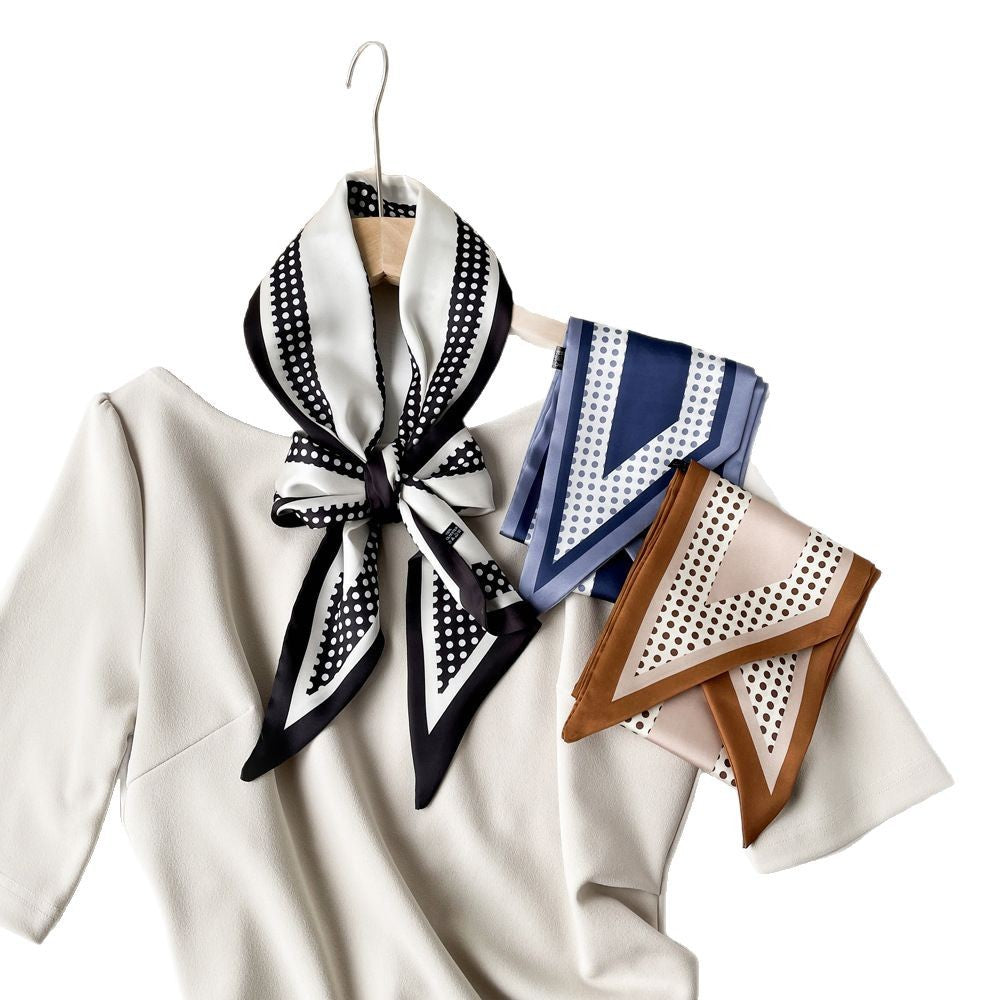 Summer Scarf for Women - Elegant Printed Scarf for Office, Travel & Daily Wear, Lightweight Chiffon Wrap