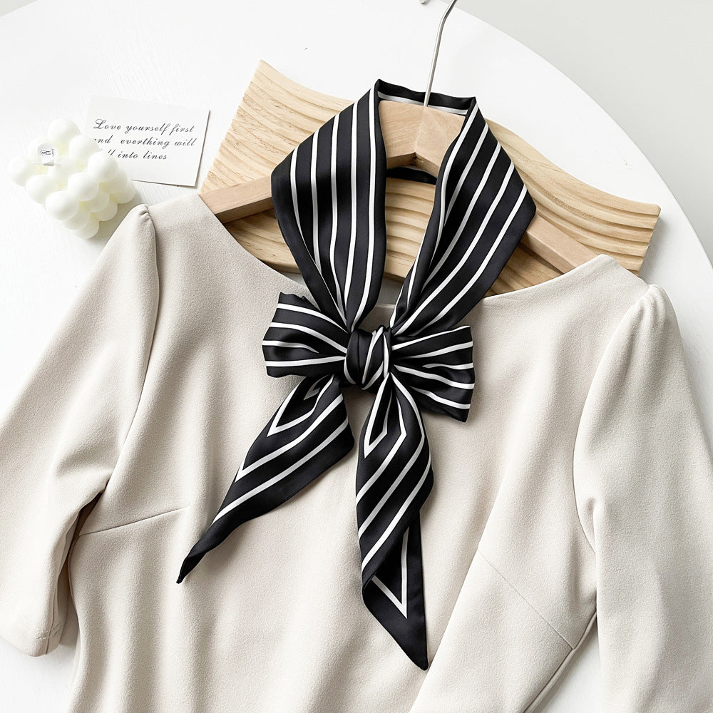 Summer Scarf for Women - Elegant Printed Scarf for Office, Travel & Daily Wear, Lightweight Chiffon Wrap