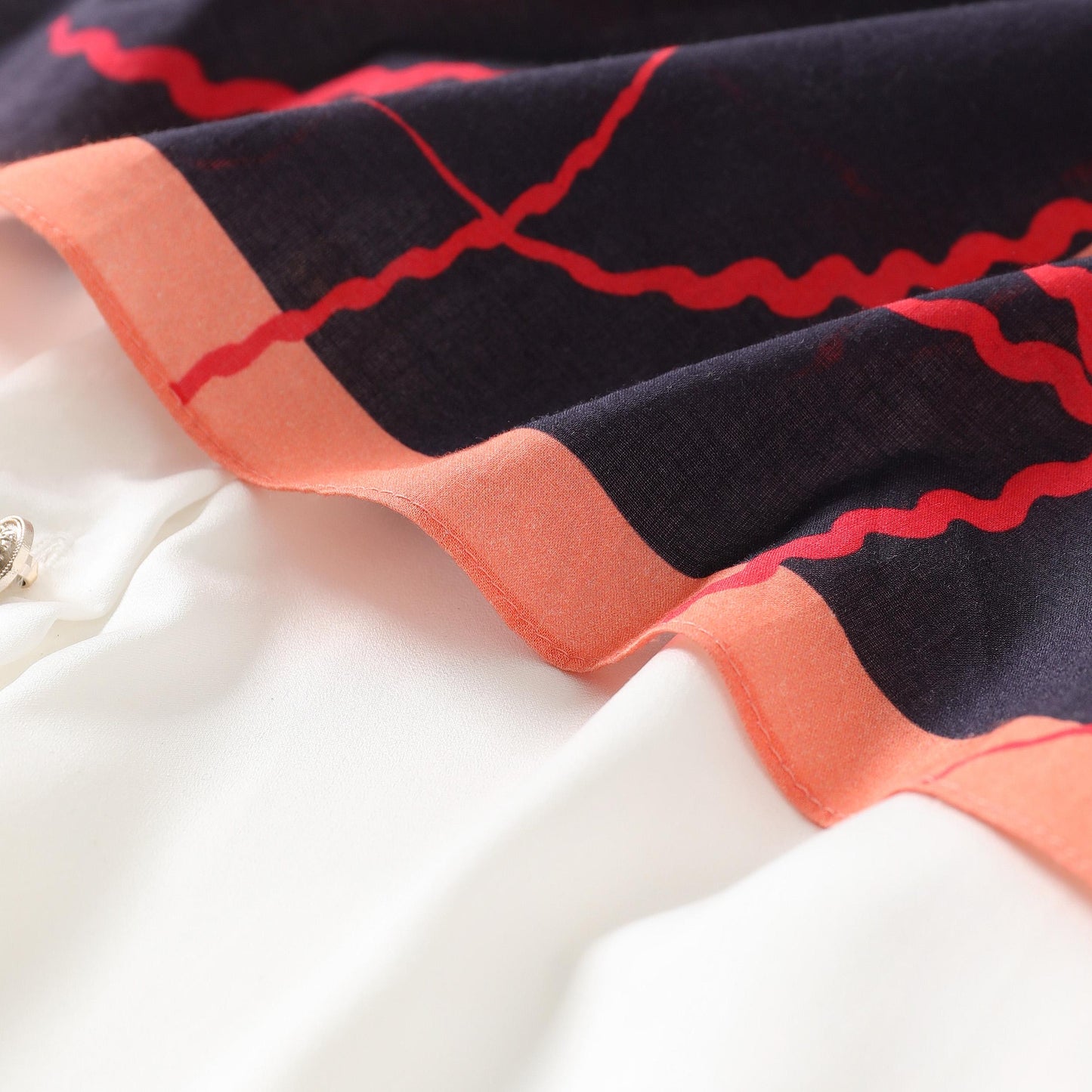 Custom Personalized Cotton Scarf - Print Your Design