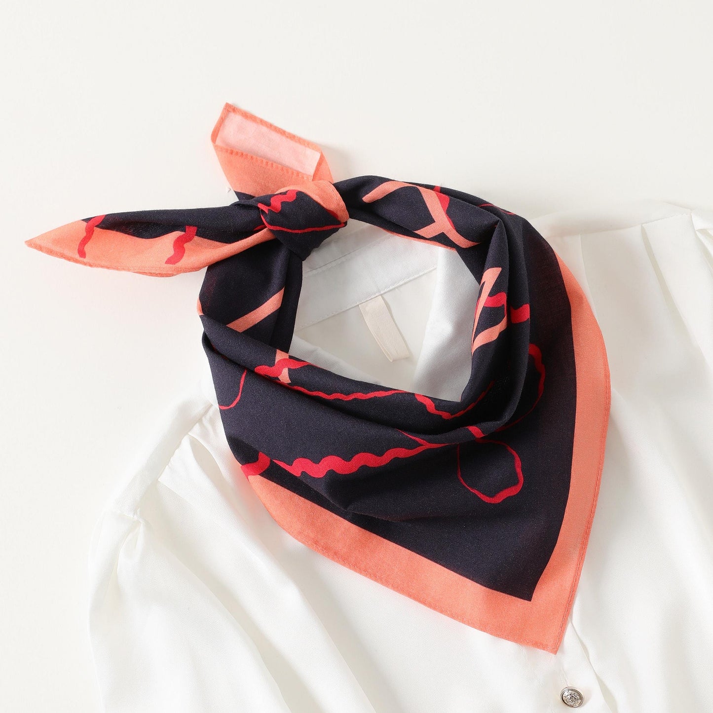 Custom Personalized Cotton Scarf - Print Your Design